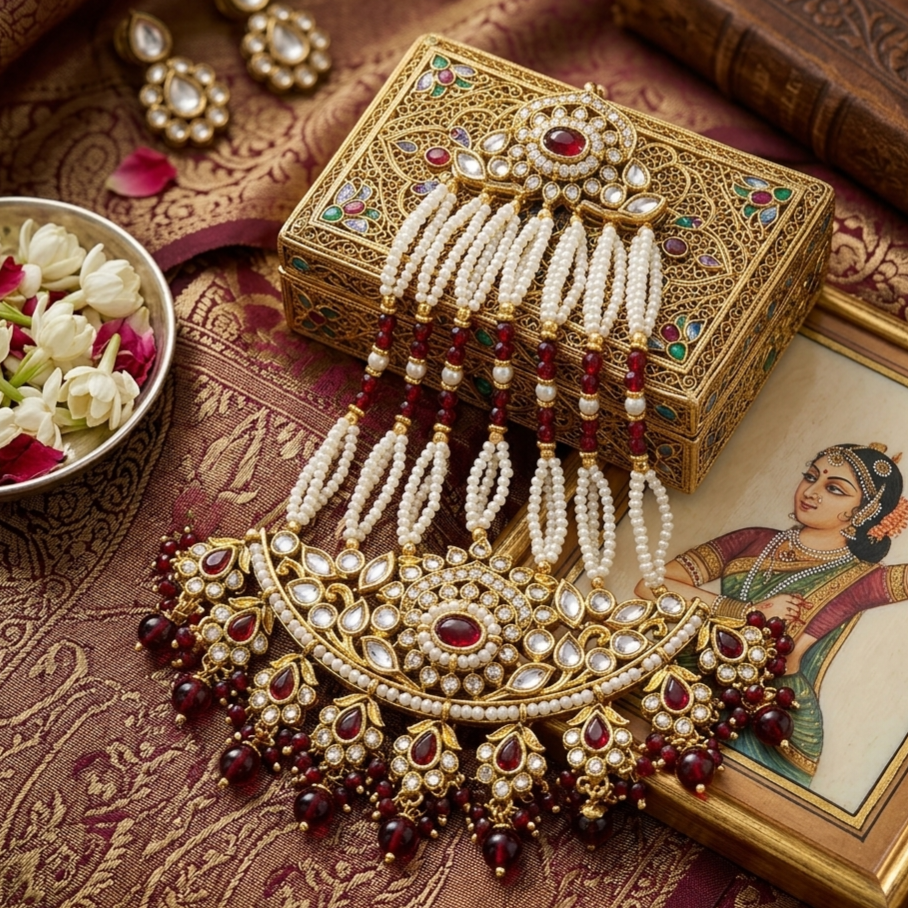 Traditional Hyderabadi Passa (Jhumar)